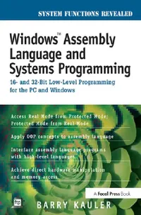 Buy Windows Assembly Language And Systems Programming (English, Barry Kauler) — BookShops.in