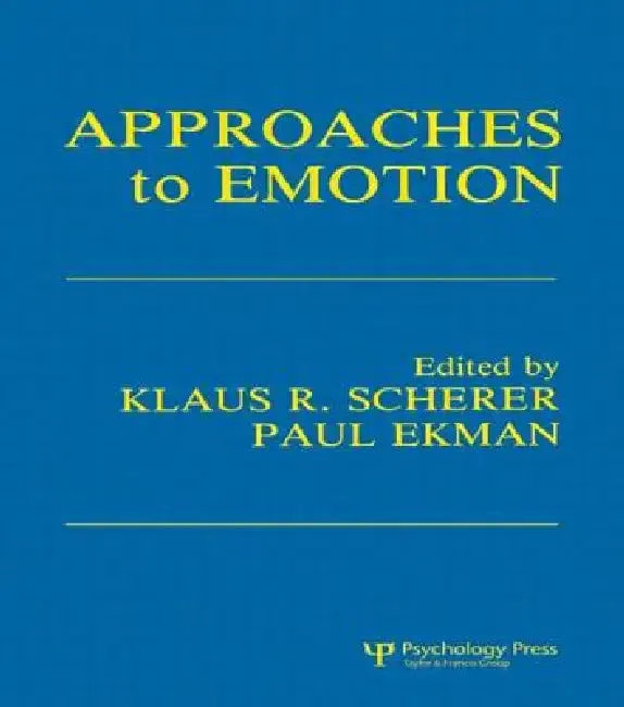 Approaches To Emotion (English, Klaus R. Scherer | Paul Ekman)