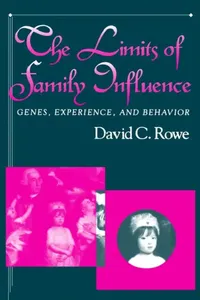 Buy The Limits of Family Influence (English, David C. Rowe) — BookShops.in