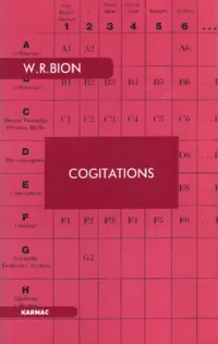 Buy Cogitations (English, Wilfred R. Bion) — BookShops.in