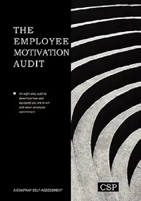 Buy The Employee Motivation Audit (English, Jane Weightman) — BookShops.in