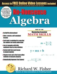 Buy No-Nonsense Algebra (English, Richard W. Fisher) — BookShops.in