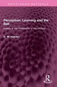 Buy Perception, Learning and the Self (English, D. W. Hamlyn) — BookShops.in