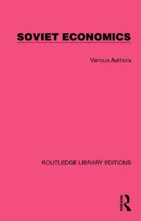 Buy Soviet Economics (English) — BookShops.in