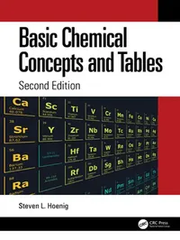 Buy Basic Chemical Concepts and Tables (English, Hoenig | Steven L.) — BookShops.in