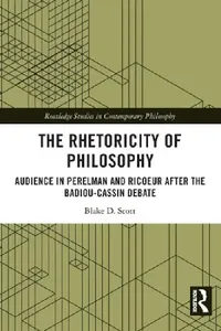 Buy The Rhetoricity of Philosophy (English, Blake D. Scott) — BookShops.in