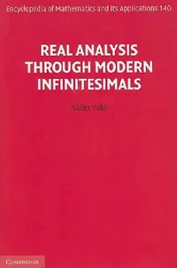 Buy Real Analysis Through Modern Infinitesimals (English, Nader Vakil) — BookShops.in