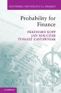 Buy Probability for Finance (English, Ekkehard Kopp | Jan Malczak | Tomasz Zastawniak) — BookShops.in
