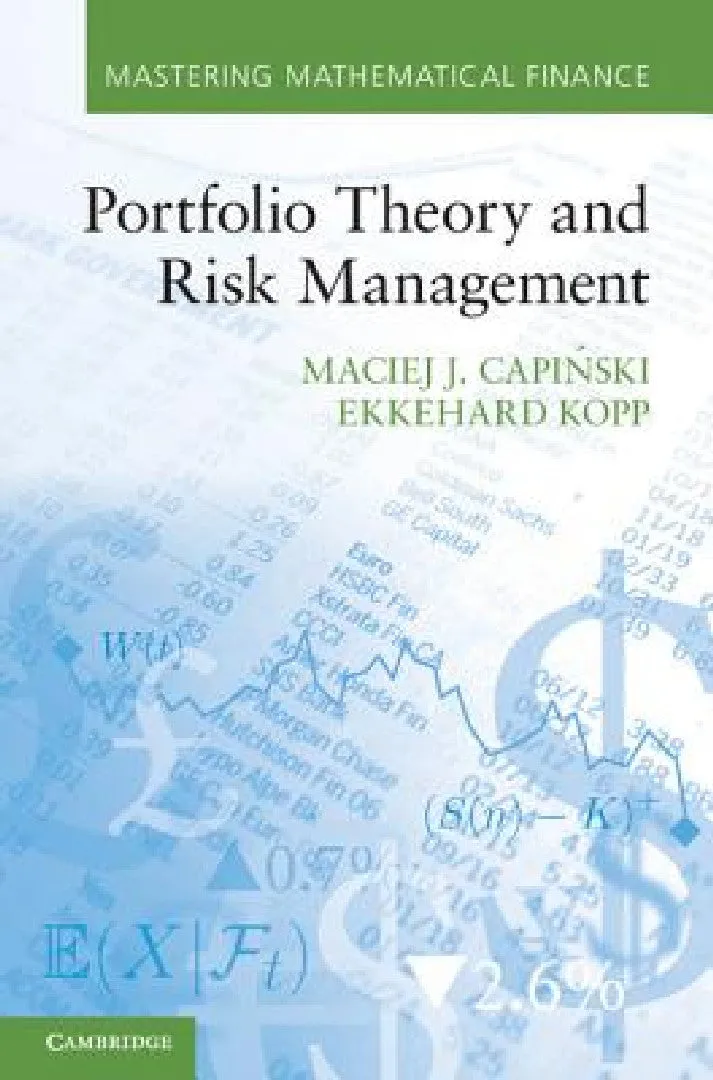 Portfolio Theory and Risk Management (English, Maciej J. Capiński | Ekkehard Kopp)