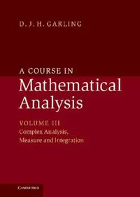 Buy A Course in Mathematical Analysis (English, D. J. H. Garling) — BookShops.in