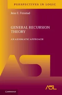 Buy General Recursion Theory (English, Jens E. Fenstad) — BookShops.in