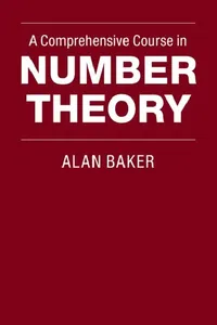 Buy A Comprehensive Course in Number Theory (English, Alan Baker) — BookShops.in