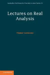 Buy Lectures on Real Analysis (English, Finnur Lárusson) — BookShops.in