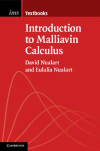Buy Introduction to Malliavin Calculus (English, David Nualart | Eulalia Nualart) — BookShops.in