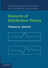 Buy Elements of Distribution Theory (English, Thomas A. Severini) — BookShops.in