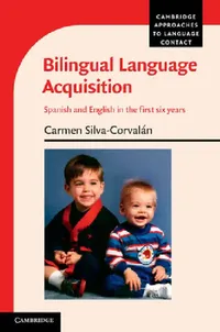 Buy Bilingual Language Acquisition (English, Carmen Silva-Corvalán) — BookShops.in