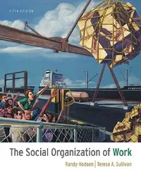 Buy The Social Organization of Work (English, Randy Hodson | Teresa A. Sullivan) — BookShops.in