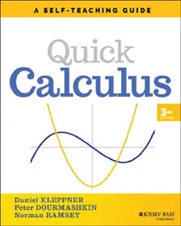 Buy Quick Calculus (English, Daniel Kleppner) — BookShops.in