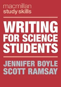 Buy Writing for Science Students (English, Jennifer Boyle | Scott Ramsay) — BookShops.in