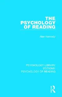Buy The Psychology of Reading (English, Alan Kennedy) — BookShops.in