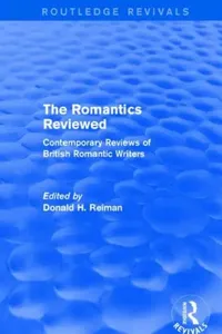 Buy The Romantics Reviewed (English, Reiman Donald) — BookShops.in