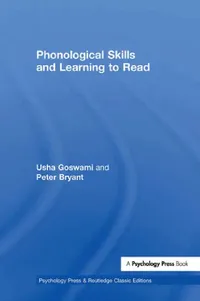 Buy Phonological Skills and Learning to Read (English, Usha Goswami | Peter Bryant) — BookShops.in