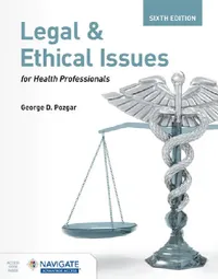 Buy Legal and Ethical Issues for Health Professionals (English, George D. Pozgar) — BookShops.in
