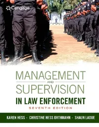 Buy Management and Supervision in Law Enforcement (English, Kären Hess | Christine Hess Orthmann | Shaun Ladue) — BookShops.in