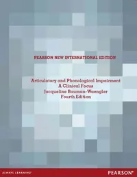 Buy Articulatory and Phonological Impairments (English, Jacqueline Bauman-Waengler) — BookShops.in