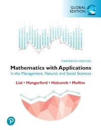 Buy Mathematics with Applications in the Management, Natural and Social Sciences, Global Edition (English, Margaret Lial) — BookShops.in