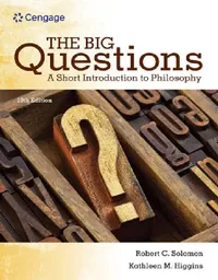Buy The Big Questions (English, Robert Solomon | Kathleen Higgins) — BookShops.in