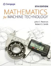 Buy Mathematics for Machine Technology (English, John Peterson | Robert Smith) — BookShops.in