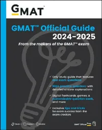 Buy GMAT Official Guide 2024-2025 (English, Gmac (Graduate Management Admission Coun) — BookShops.in