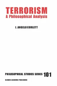 Buy Terrorism (English, J. Angelo Corlett) — BookShops.in