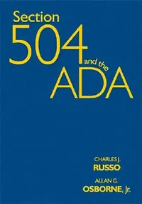 Buy Section 504 and the ADA (English, Charles J. Russo | Jr. Osborne Allan G.) — BookShops.in