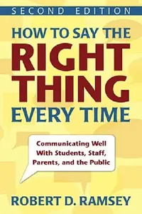 Buy How to Say the Right Thing Every Time (English, Robert D. Ramsey) — BookShops.in
