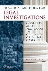 Buy Practical Methods for Legal Investigations (English, Beers) — BookShops.in