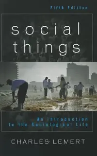 Buy Social Things (English, Charles Lemert) — BookShops.in