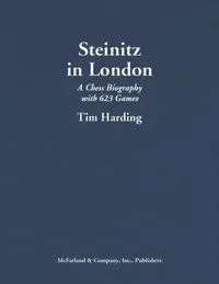Buy Steinitz in London (English, Tim Harding) — BookShops.in