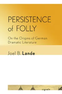 Buy Persistence of Folly (English, Joel B. Lande) — BookShops.in