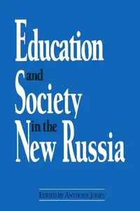 Buy Education and Society in the New Russia (English, David M. Jones) — BookShops.in
