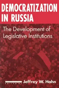 Buy Democratization in Russia (English, Jeffrey W. Hahn) — BookShops.in