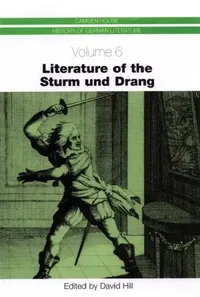 Buy Literature of the Sturm Und Drang (English, David Hill | Alan Leidner | Bruce Duncan) — BookShops.in