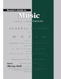 Buy Reader's Guide to Music (English, Murray Steib) — BookShops.in
