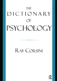 Buy The Dictionary of Psychology (English, Ray Corsini) — BookShops.in