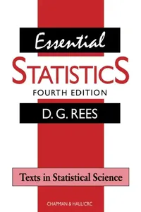 Buy Essential Statistics (English, D. G. Rees) — BookShops.in