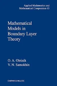 Buy Mathematical Models in Boundary Layer Theory (English, V. N. Samokhin) — BookShops.in