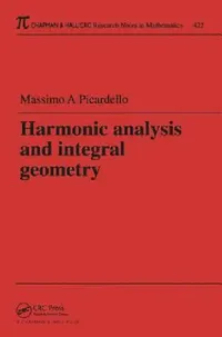Buy Harmonic Analysis and Integral Geometry (English, Massimo Picardello) — BookShops.in