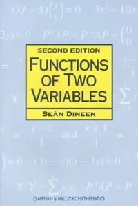 Buy Functions of Two Variables (English, Sean Dineen) — BookShops.in