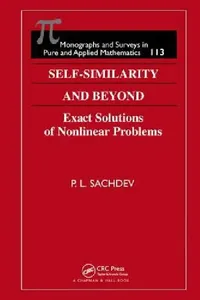 Buy Self-Similarity and Beyond (English, P. L. Sachdev) — BookShops.in